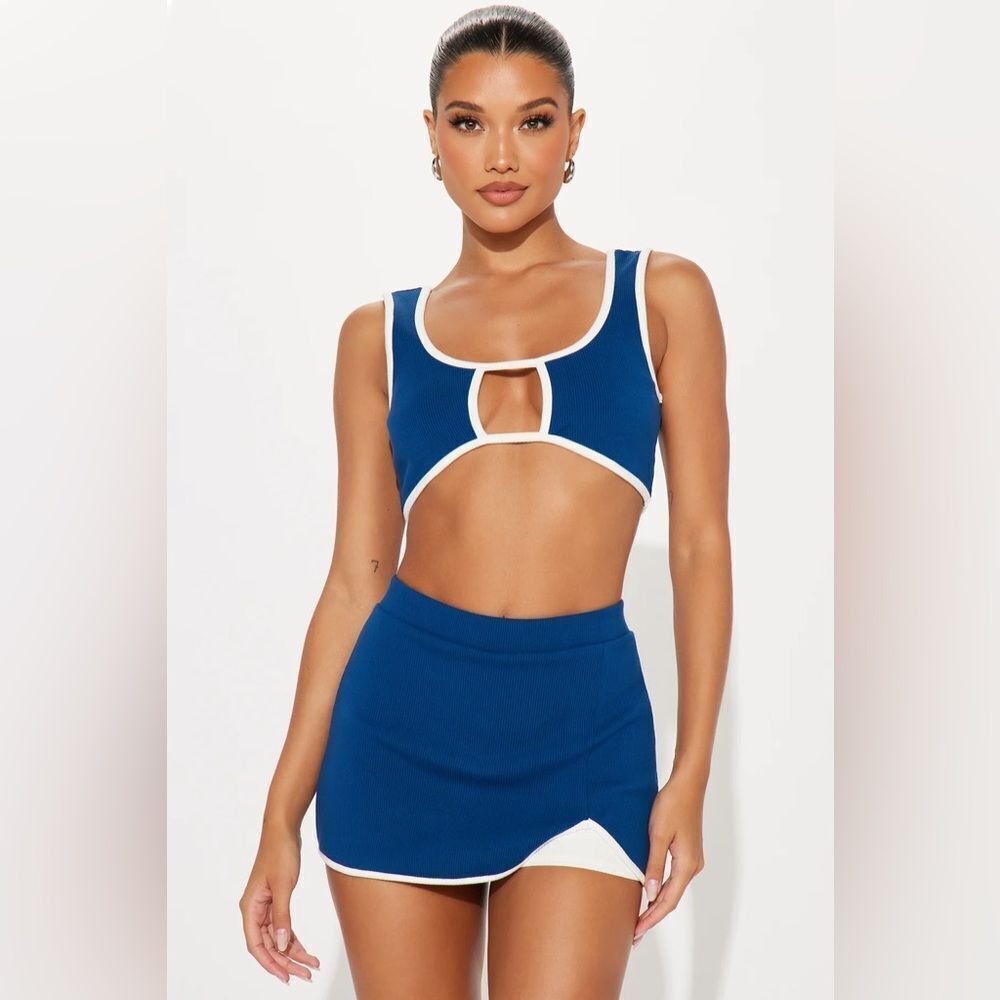FN Alexandra Snatched Skort Set - Picture 1 of 7